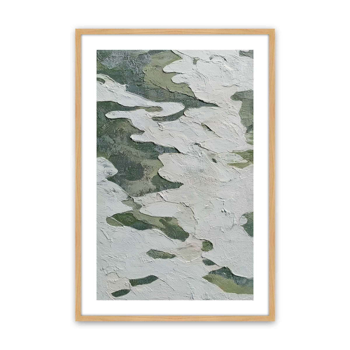 [Color:American Maple], Picture of art in a American Maple frame