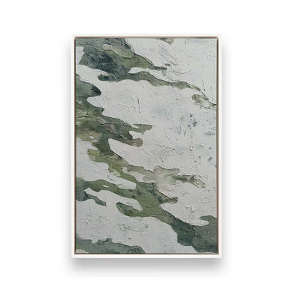 [Color:Opaque White], Picture of art in a White frame