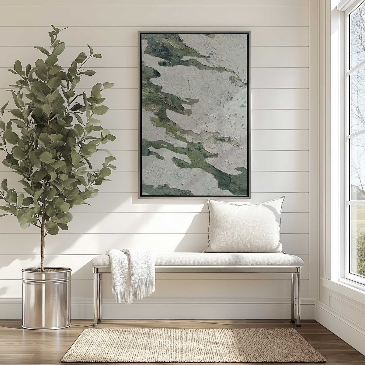 Picture of art in a room