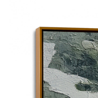 [Color:Polished Gold], Picture of art in a Polished Gold frame at an angle