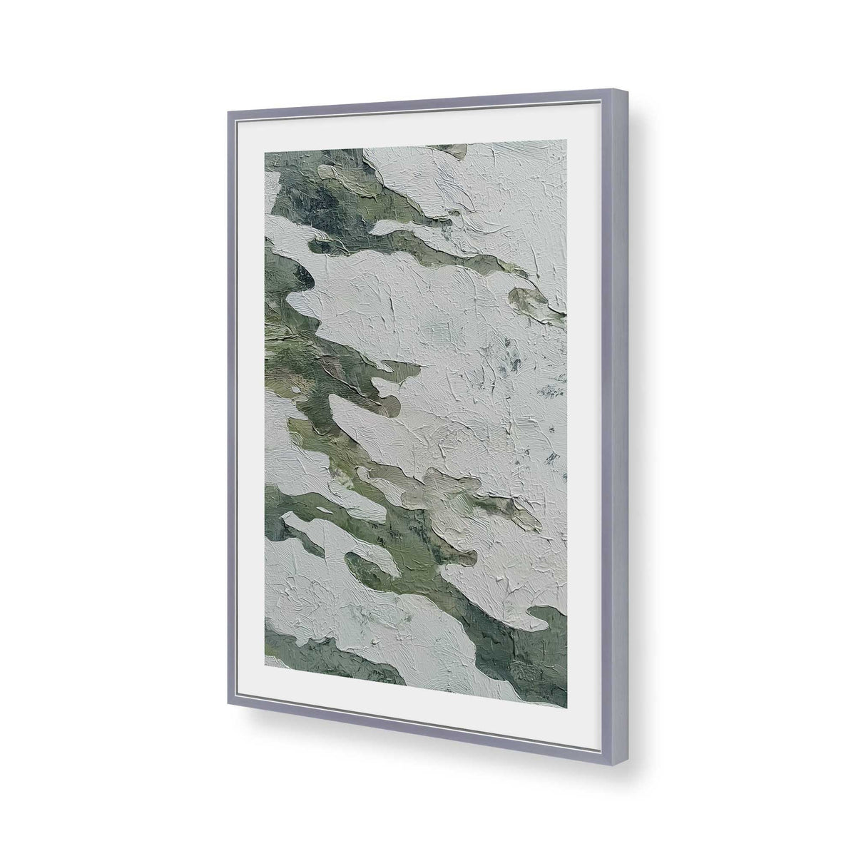 [Color:Polished Chrome], Picture of art in a Polished Chrome frame of the corner