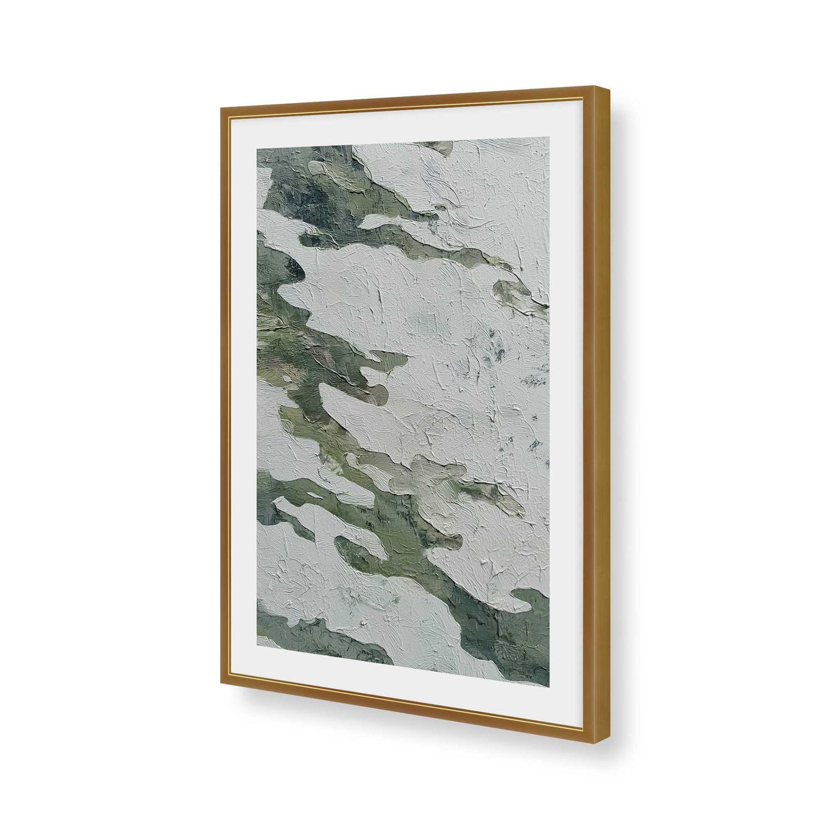 [Color:Polished Gold], Picture of art in a Polished Gold frame of the corner