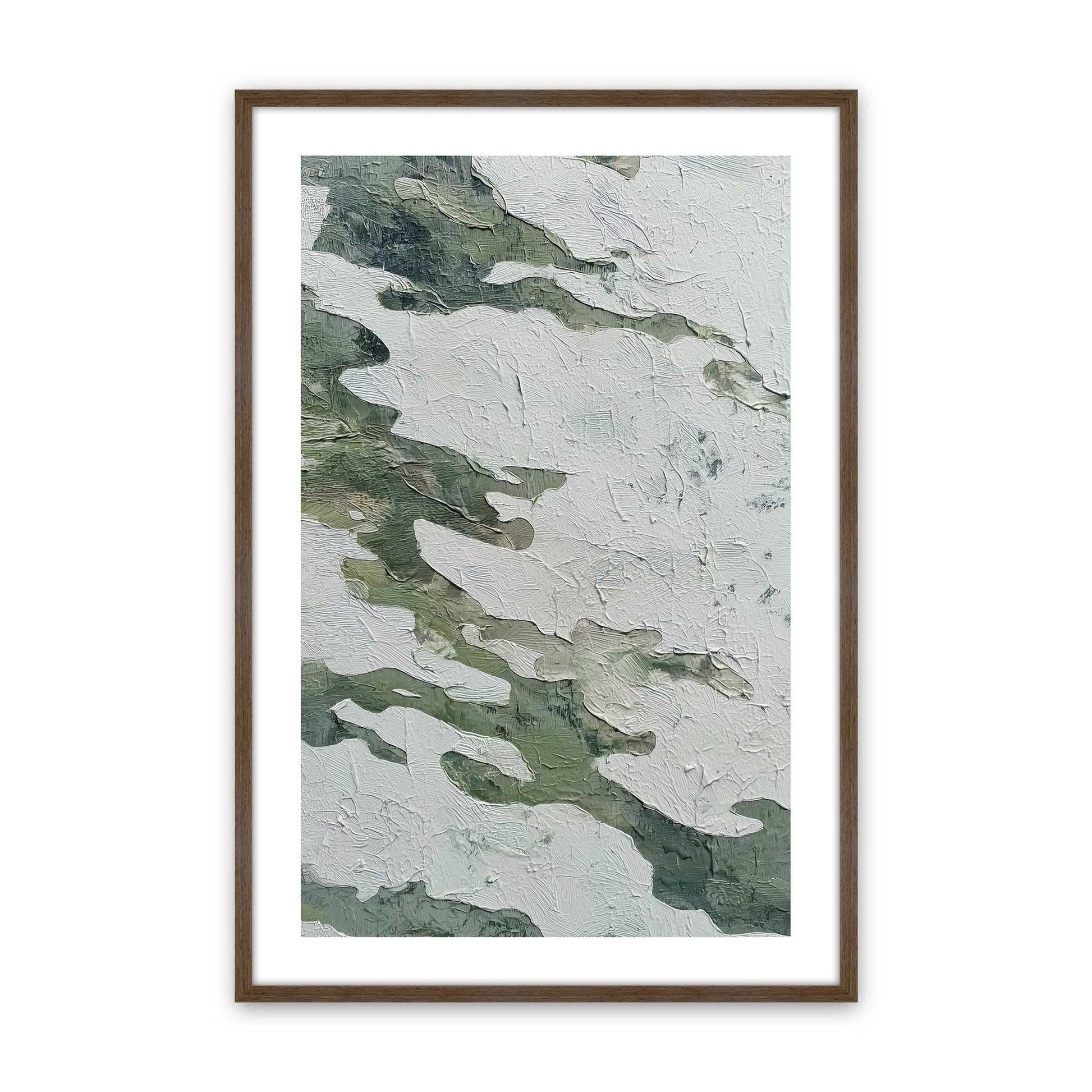 [Color:Walnut], Picture of art in a Walnut frame
