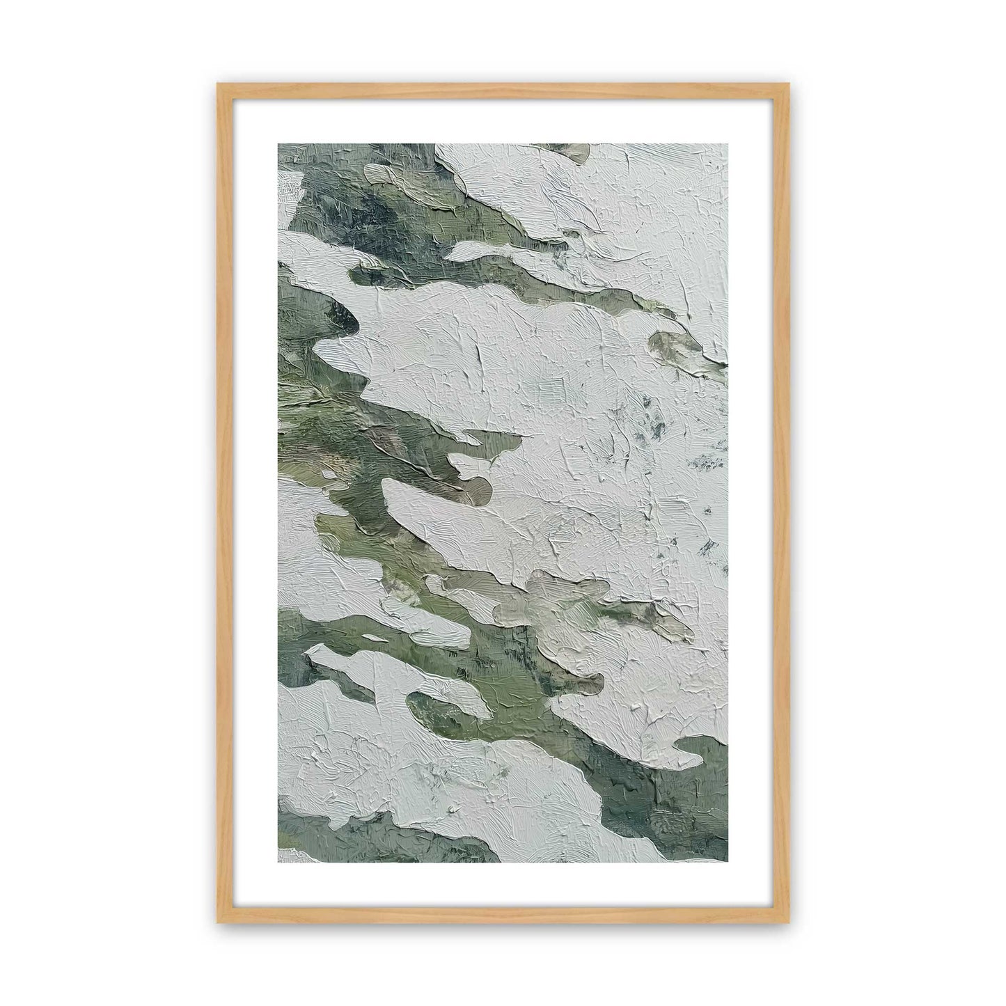 [Color:American Maple], Picture of art in a American Maple frame