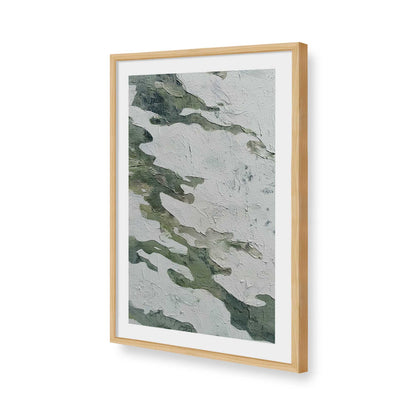 [Color:American Maple], Picture of art in a American Maple frame of the corner