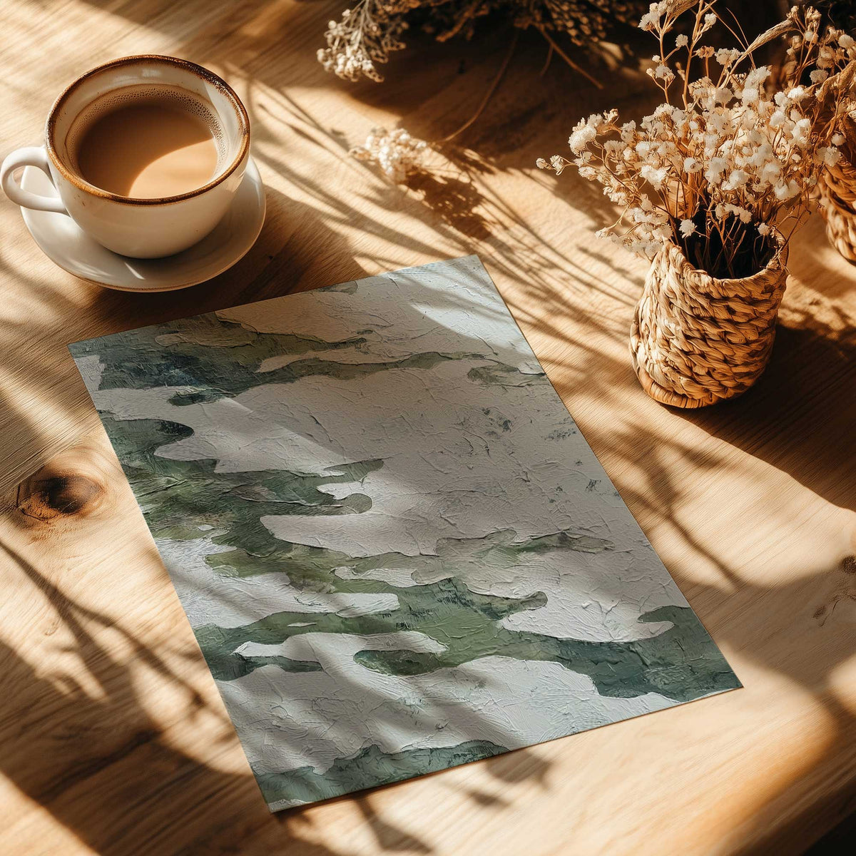 [Color:Rolled Print], Picture of close up of art