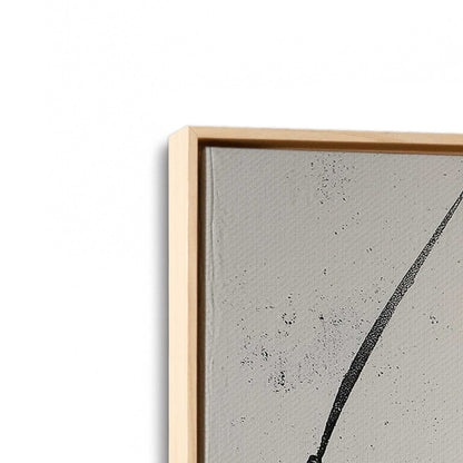 [Color:American Maple], Picture of art in a American Maple frame at an angle