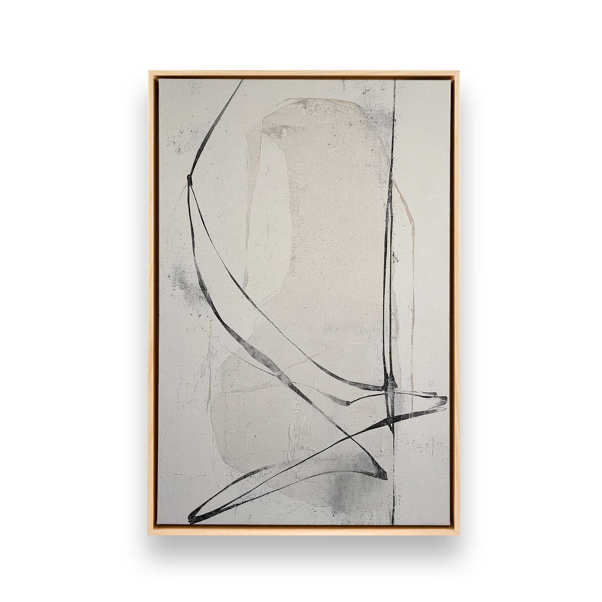 [Color:American Maple], Picture of art in a American Maple frame