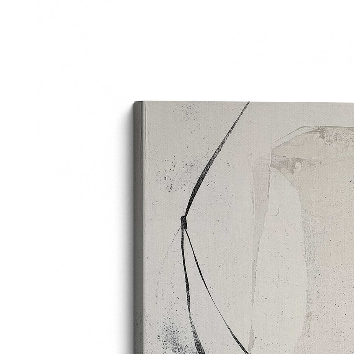 [Color:Stretched Canvas], Picture of the corner of the art