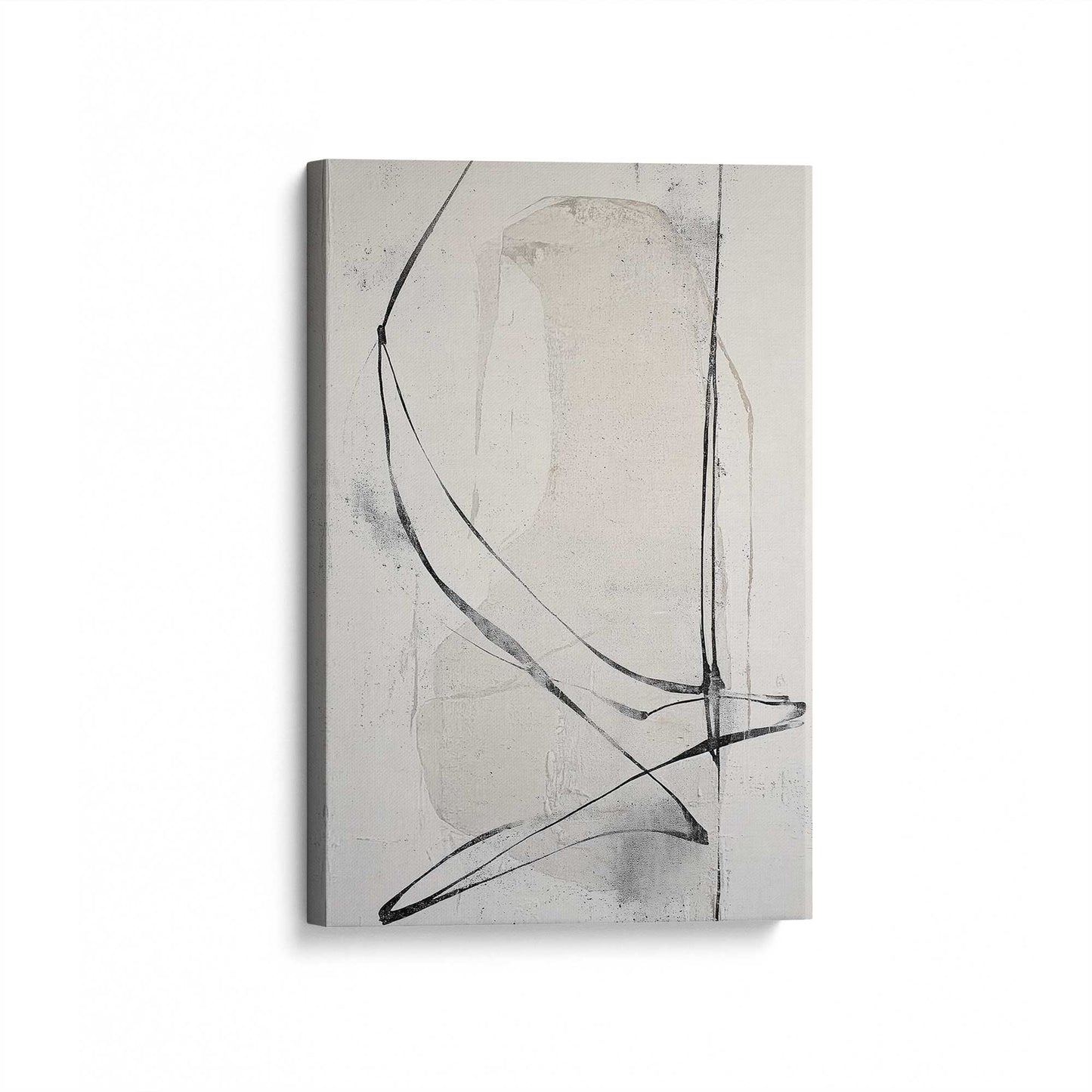 [Color:Stretched Canvas], Picture of art at an angle