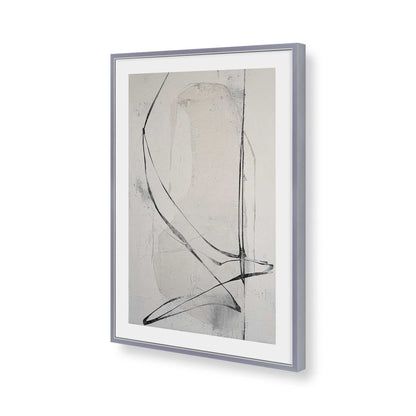 [Color:Polished Chrome], Picture of art in a Polished Chrome frame of the corner