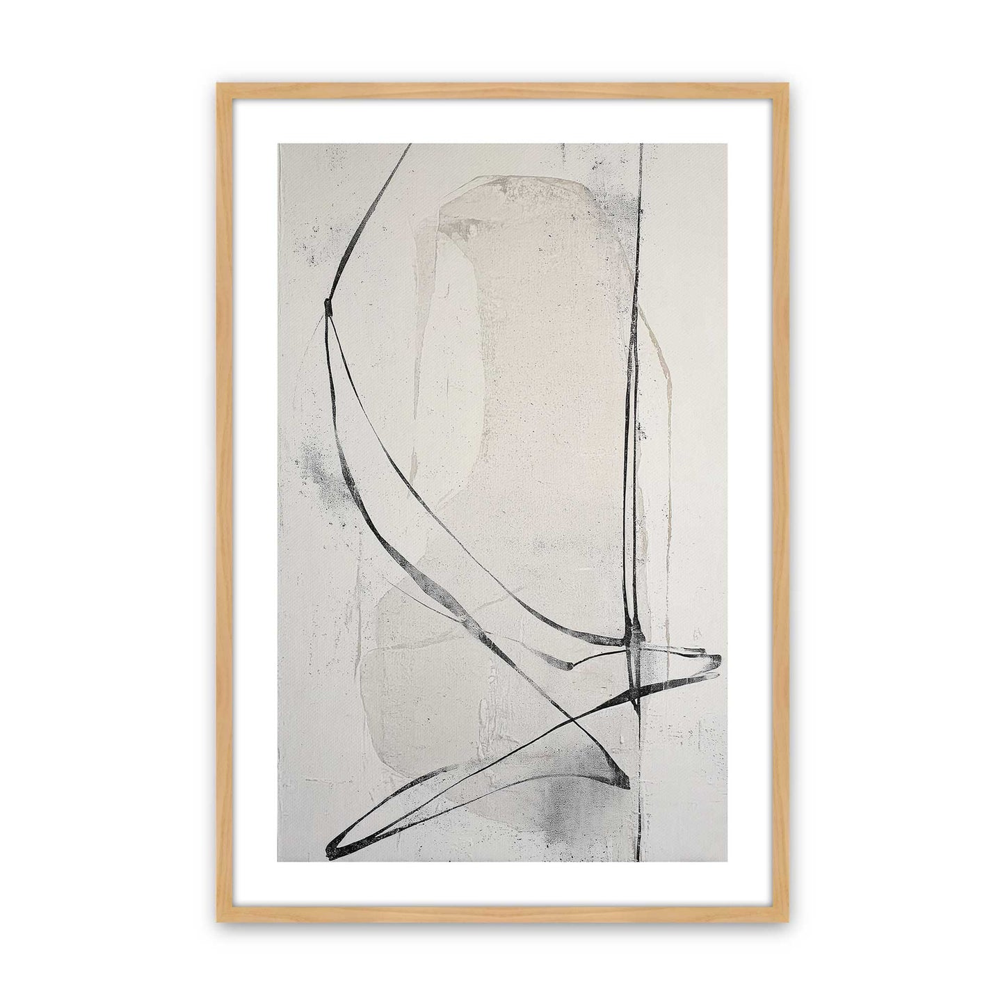 [Color:American Maple], Picture of art in a American Maple frame