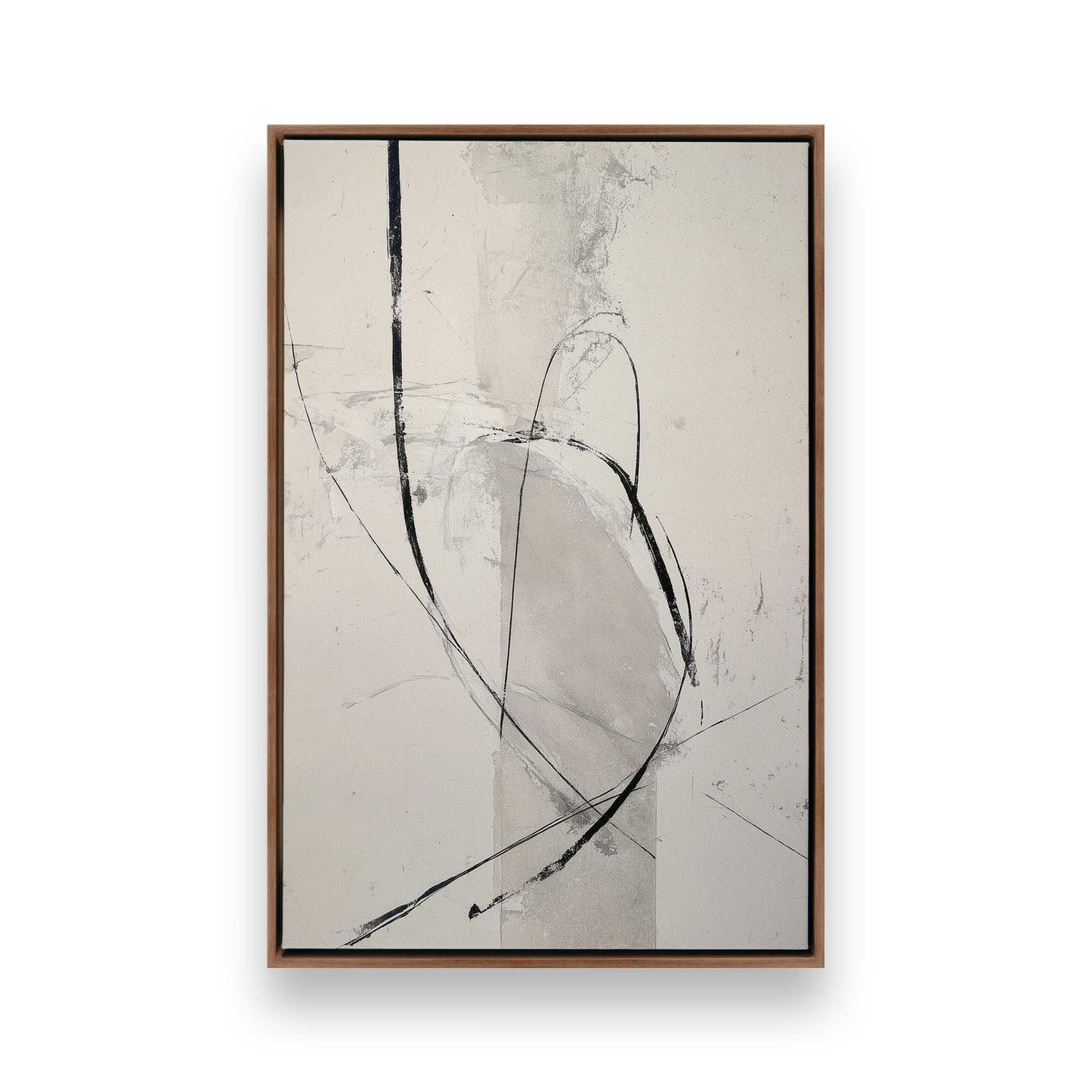 [Color:Walnut], Picture of art in a Walnut frame