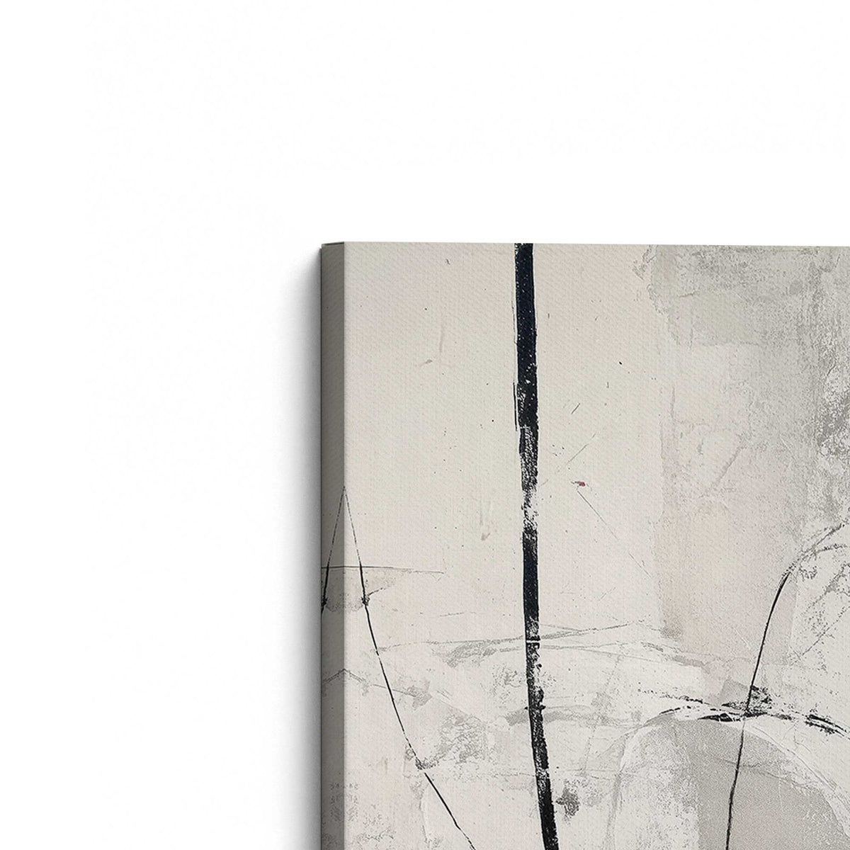 [Color:Stretched Canvas], Picture of the corner of the art