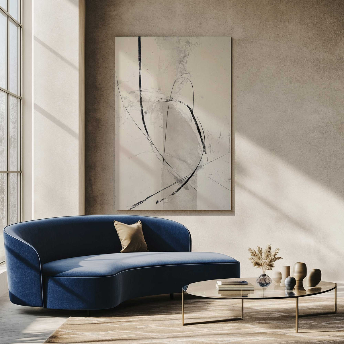Picture of art in a room