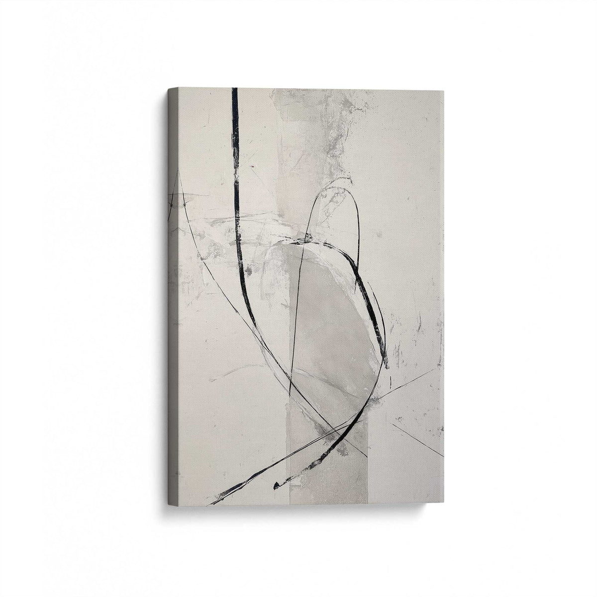 [Color:Stretched Canvas], Picture of art at an angle