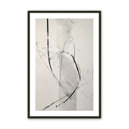[Color:Satin Black], Picture of art in a Satin Black frame