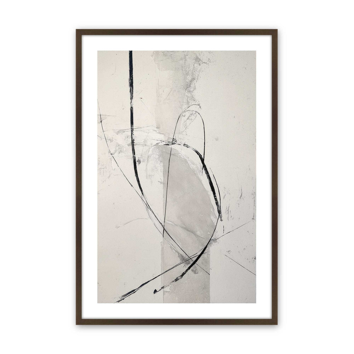 [Color:Belvinder Brown], Picture of art in a Belvinder Brown frame