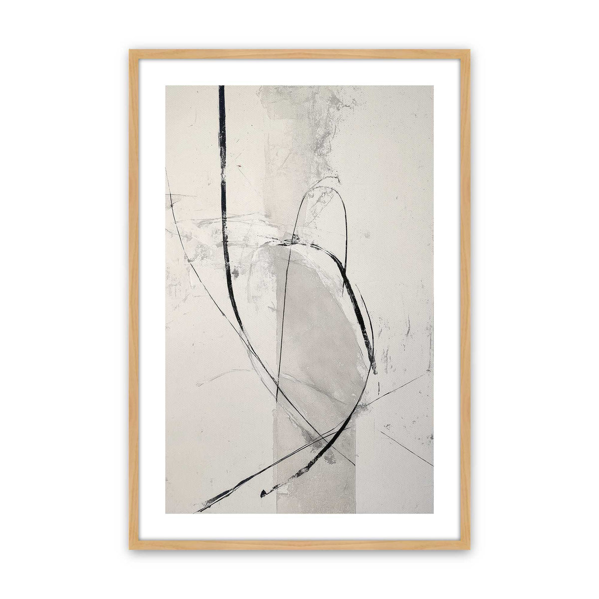 [Color:American Maple], Picture of art in a American Maple frame