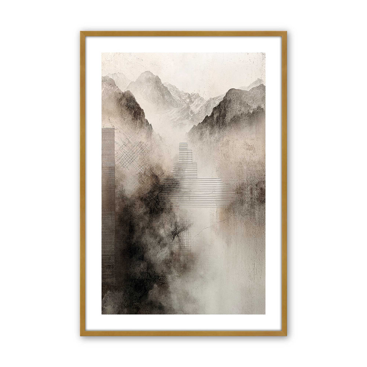 [Color:Polished Gold], Picture of art in a Polished Gold frame