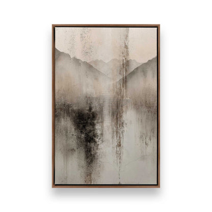 [Color:Walnut], Picture of art in a Walnut frame