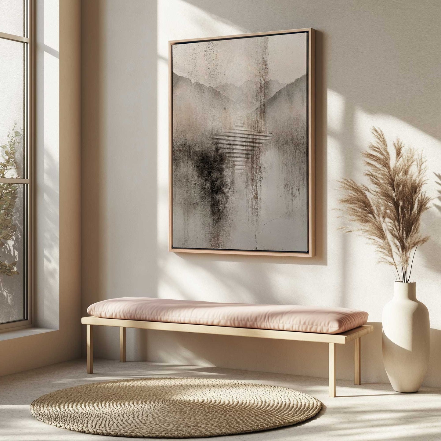Picture of art in a room