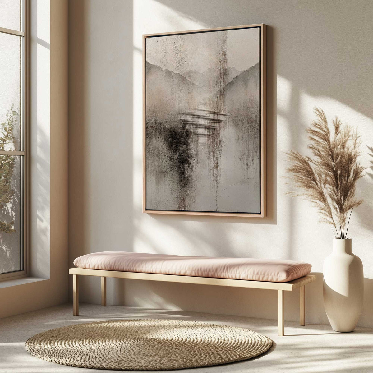 Picture of art in a room