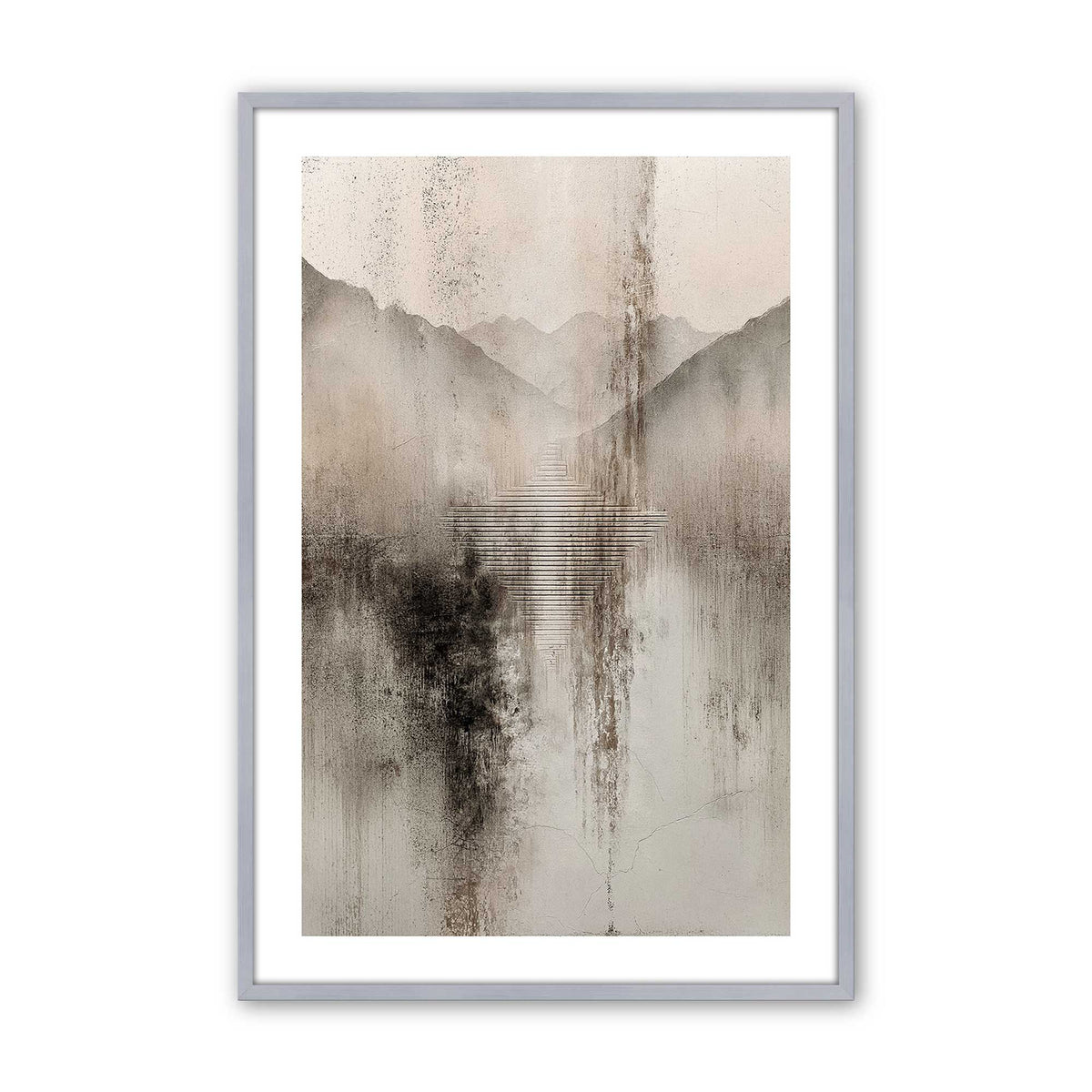 [Color:Polished Chrome], Picture of art in a Polished Chrome frame