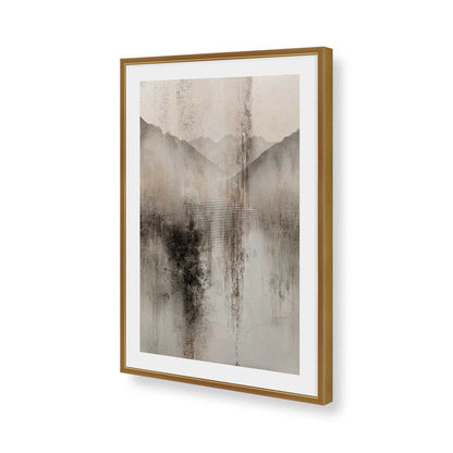 [Color:Polished Gold], Picture of art in a Polished Gold frame of the corner