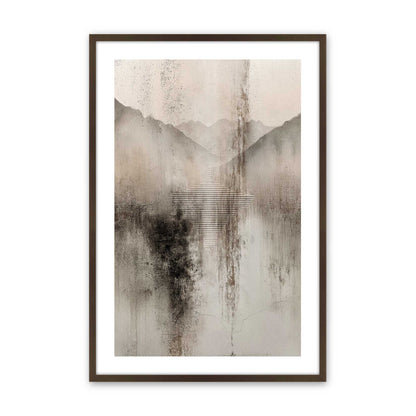 [Color:Belvinder Brown], Picture of art in a Belvinder Brown frame
