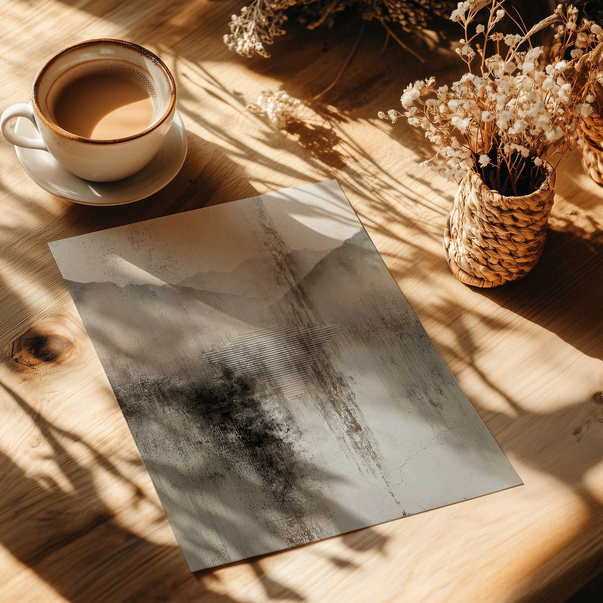 [Color:Rolled Print], Picture of close up of art