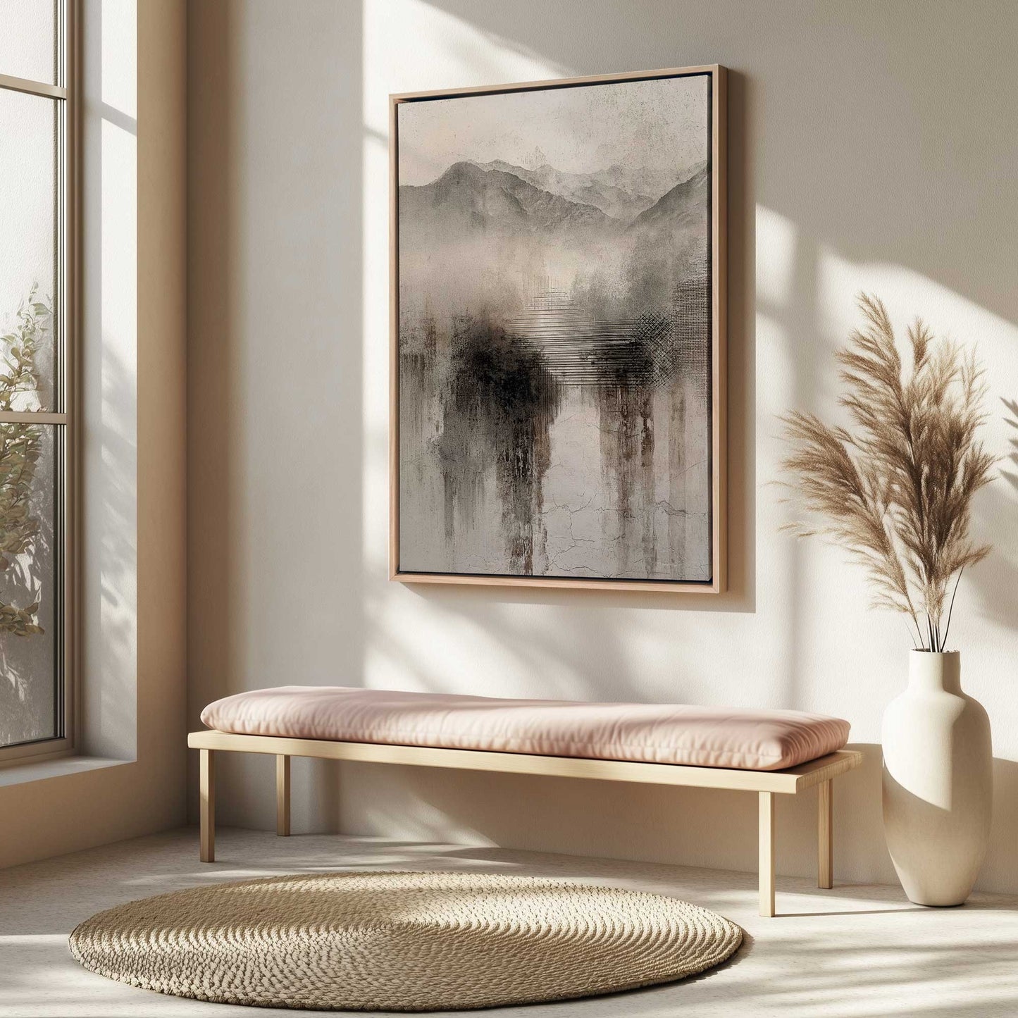 Picture of art in a room
