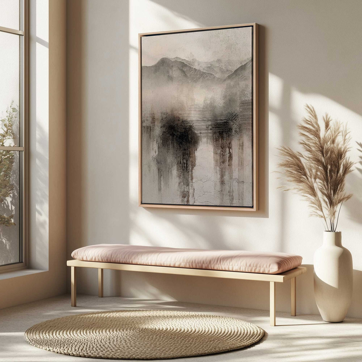 Picture of art in a room