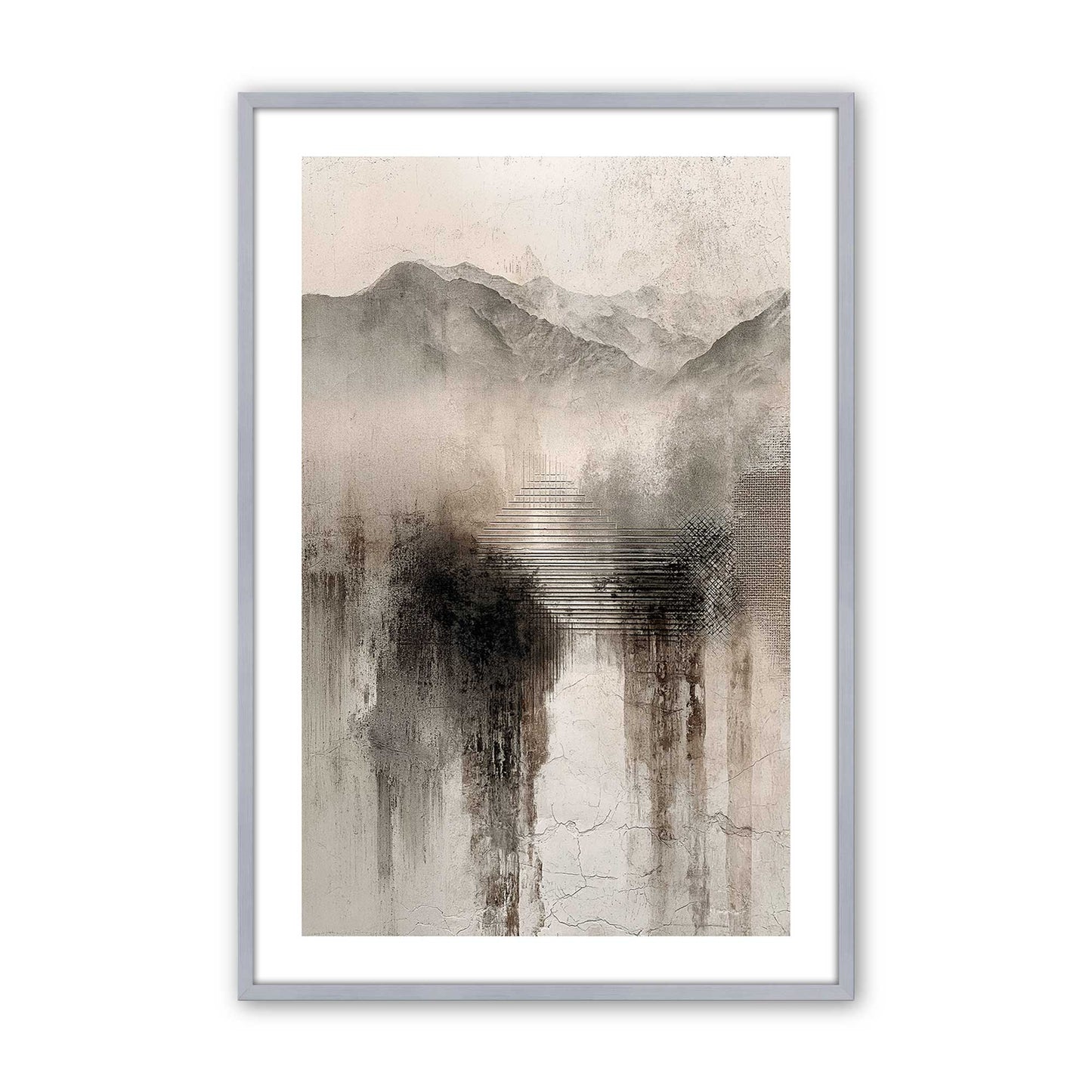 [Color:Polished Chrome], Picture of art in a Polished Chrome frame
