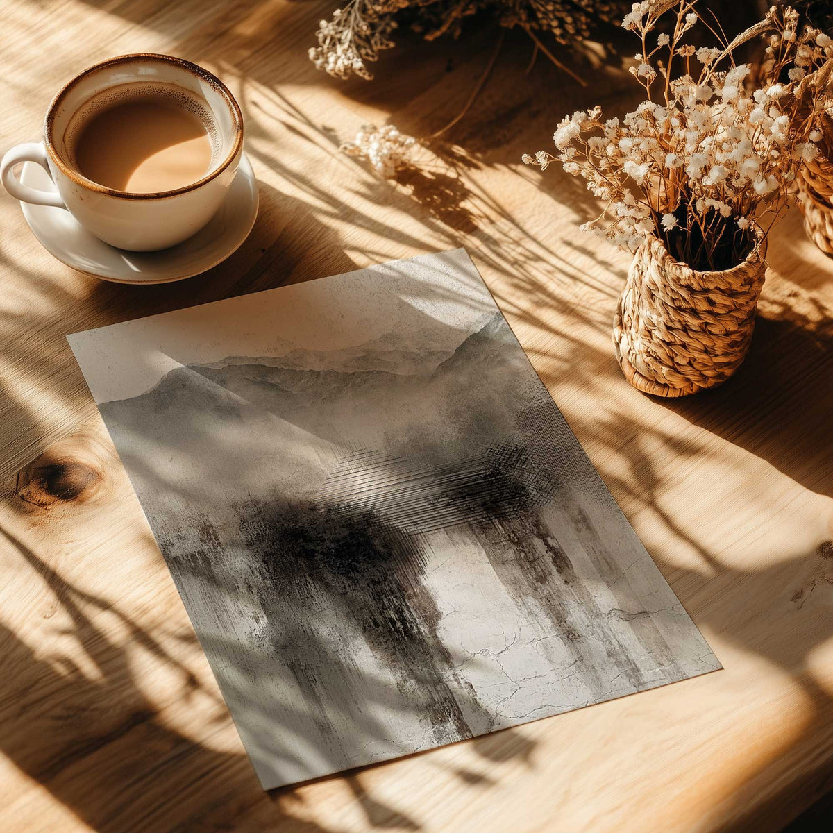 [Color:Rolled Print], Picture of close up of art