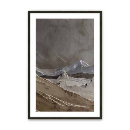 [Color:Satin Black], Picture of art in a Satin Black frame