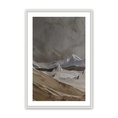 [Color:Opaque White], Picture of art in an Opaque White frame