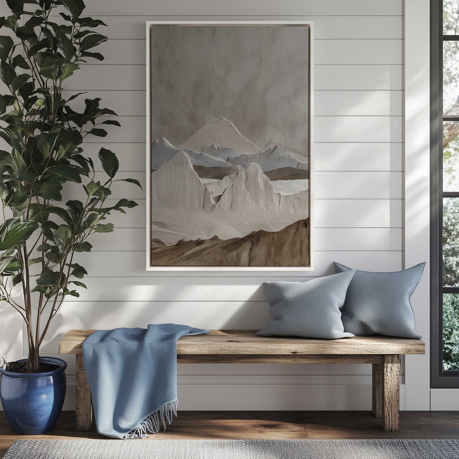Picture of art in a room