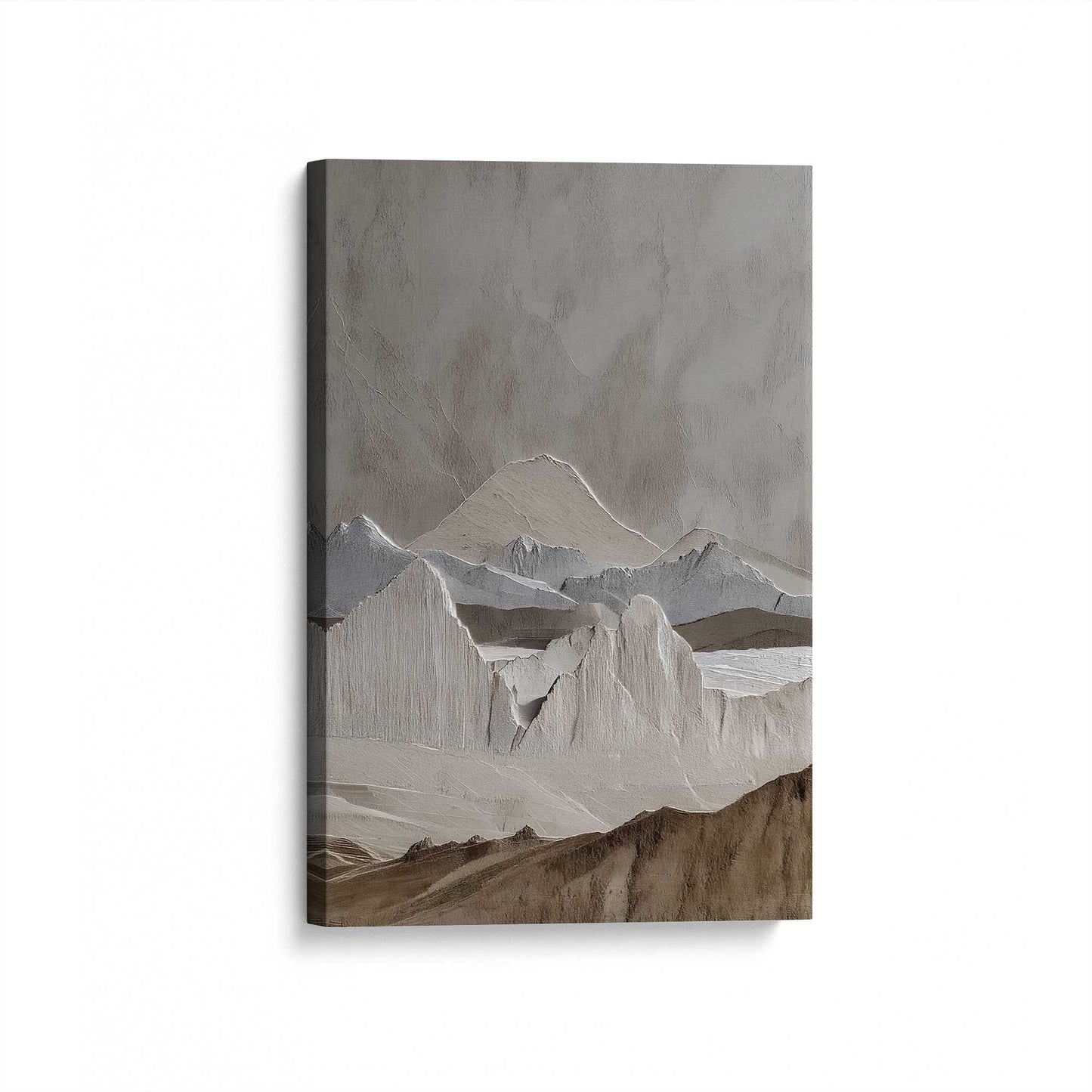 [Color:Stretched Canvas], Picture of art at an angle