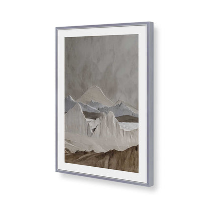 [Color:Polished Chrome], Picture of art in a Polished Chrome frame of the corner