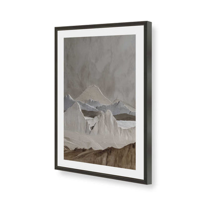 [Color:Satin Black], Picture of art in a Satin Black frame of the corner