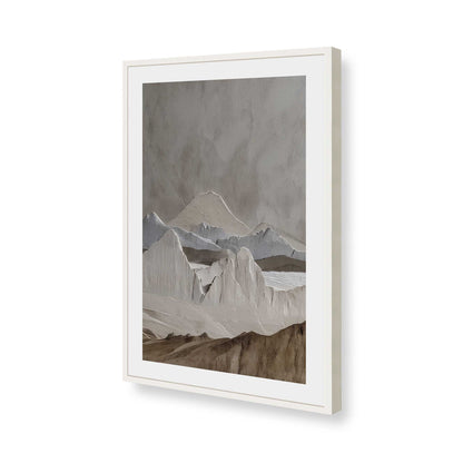 [Color:Opaque White], Picture of art in a Opaque White frame of the corner