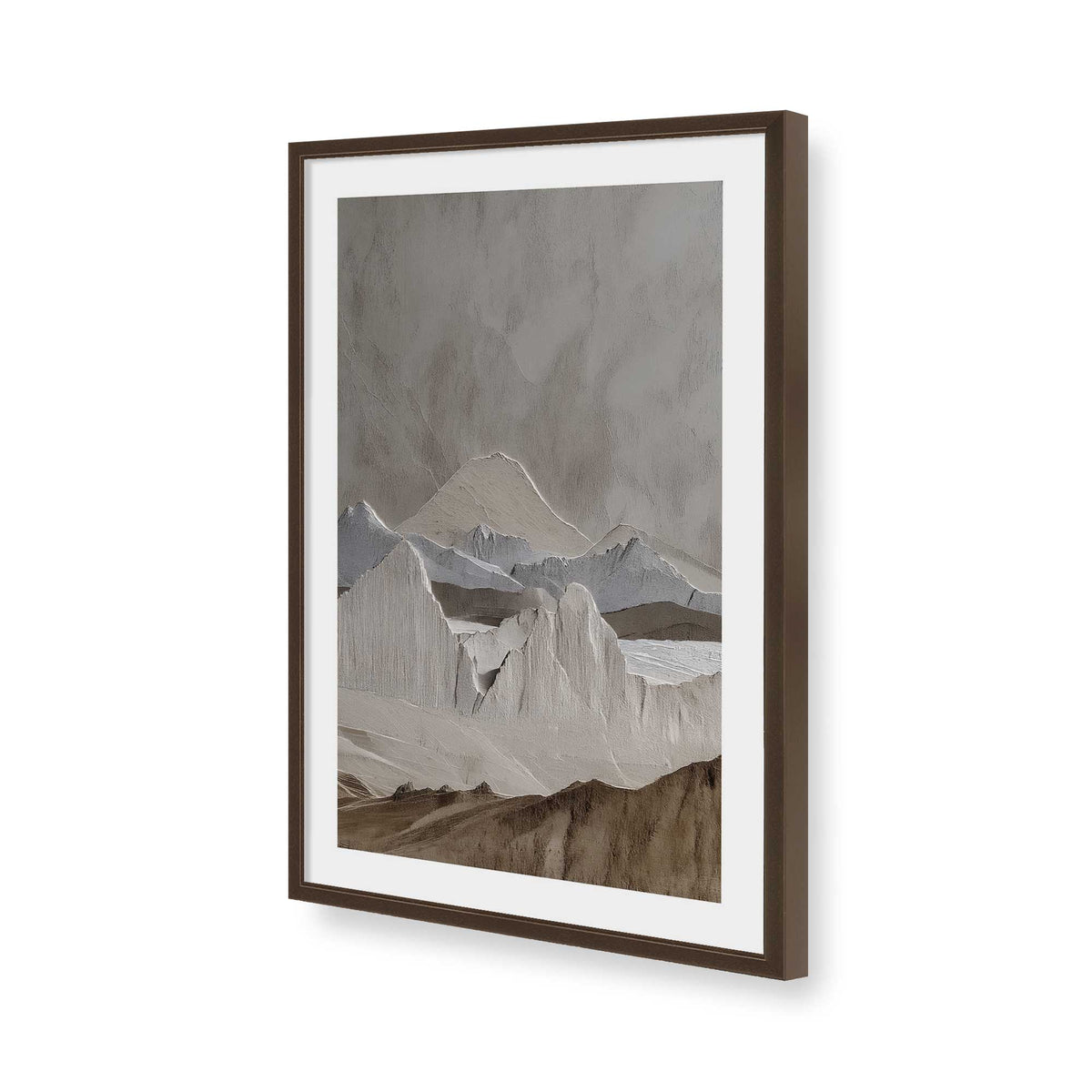 [Color:Belvinder Brown], Picture of art in a Belvinder Brown frame of the corner