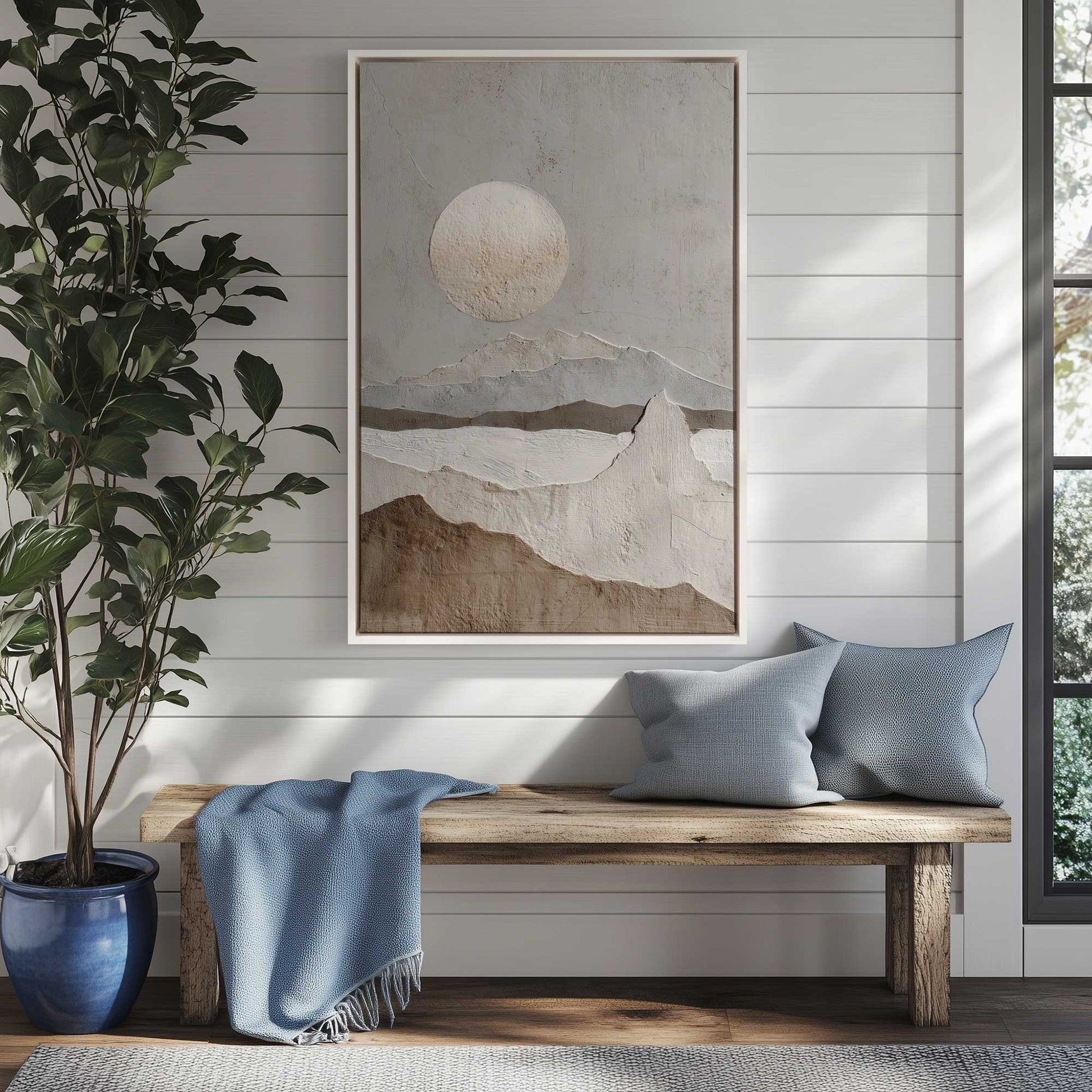 Picture of art in a room
