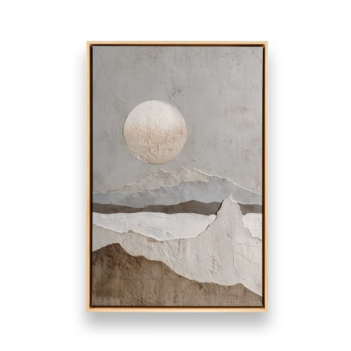 [Color:American Maple], Picture of art in a American Maple frame