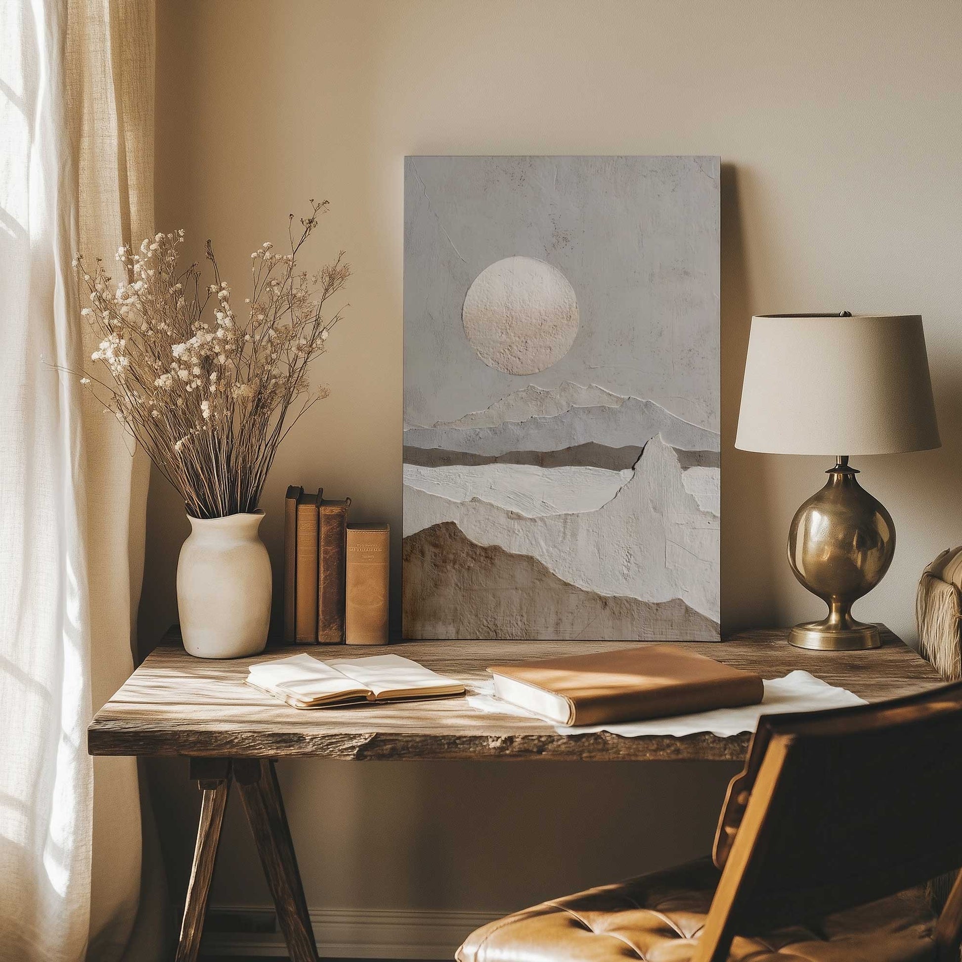 Picture of art in a room