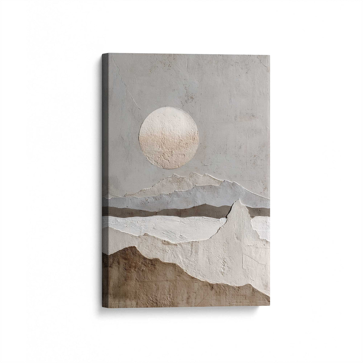 [Color:Stretched Canvas], Picture of art at an angle