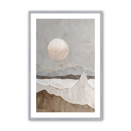 [Color:Polished Chrome], Picture of art in a Polished Chrome frame
