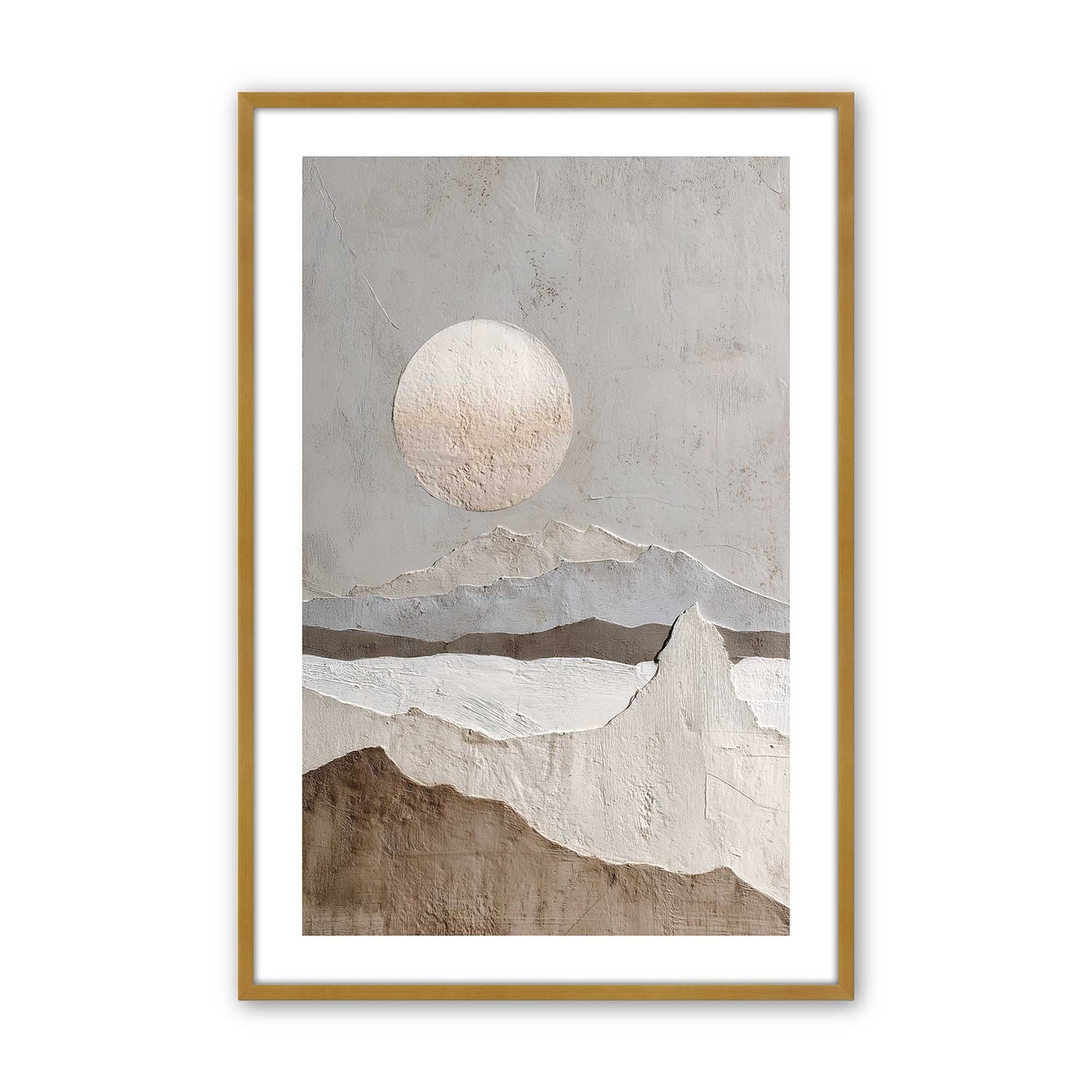 [Color:Polished Gold], Picture of art in a Polished Gold frame