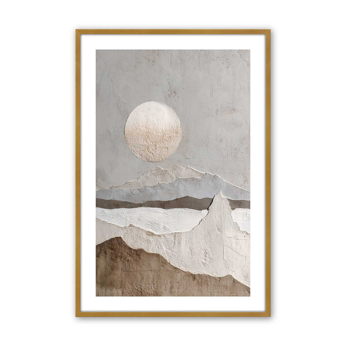 [Color:Polished Gold], Picture of art in a Polished Gold frame